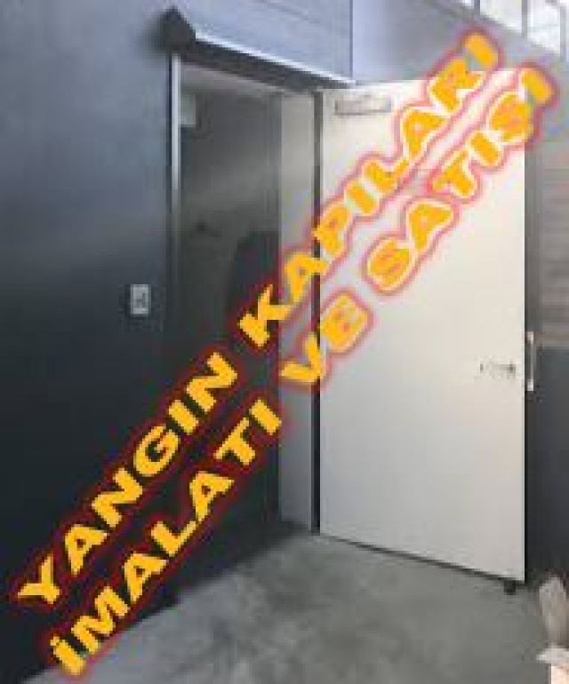 Panik Barlı Yangın Kapısı